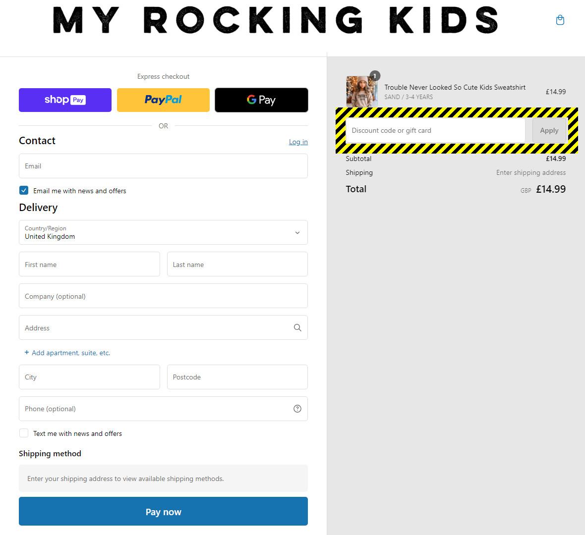 My Rocking Kids Discount Code