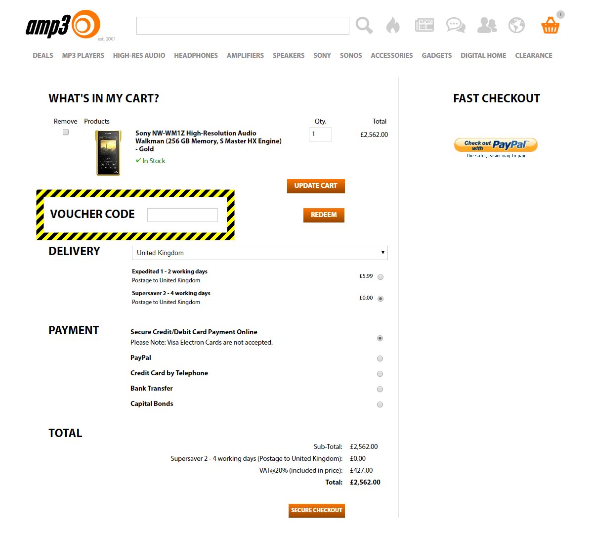 Advanced MP3 Players Discount Code