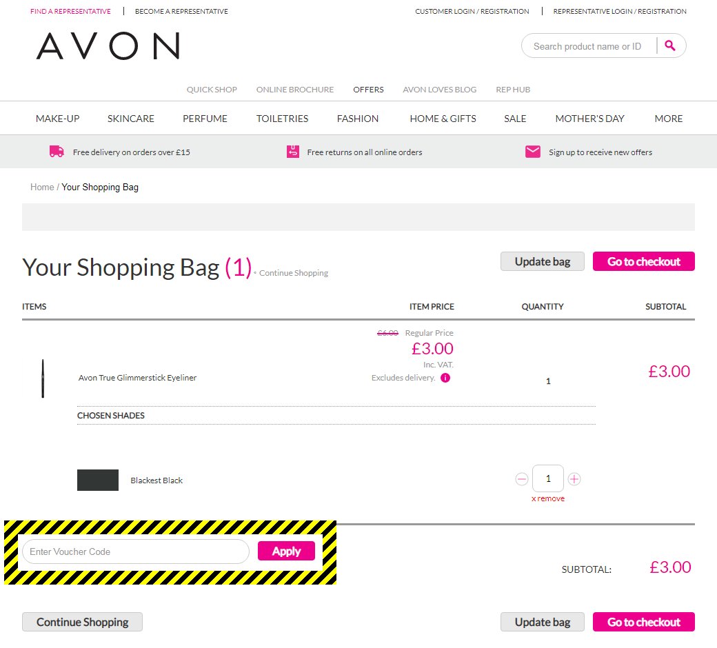 Avon Discount Code