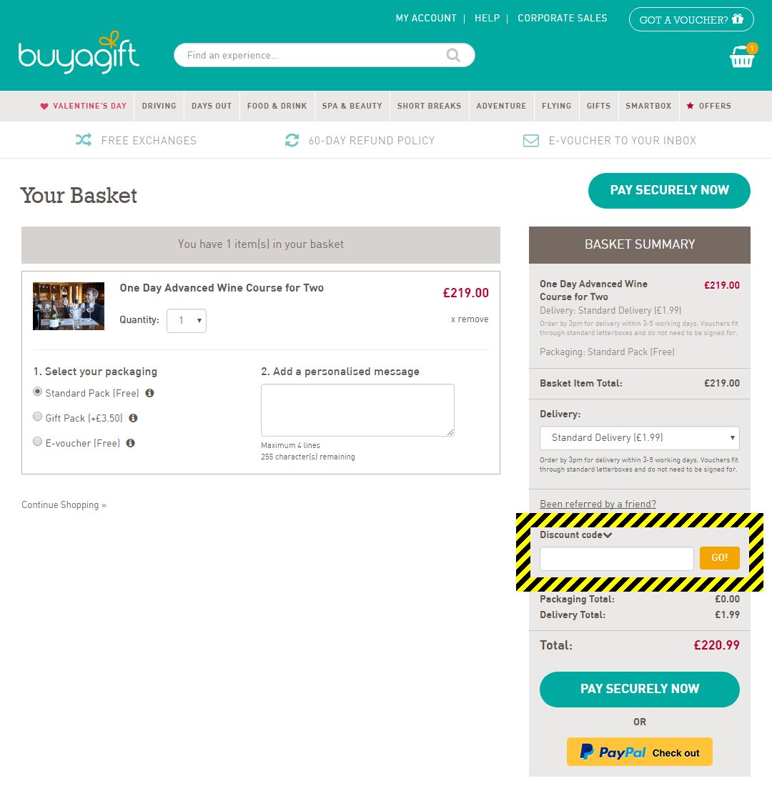 Buyagift.co.uk Discount Code