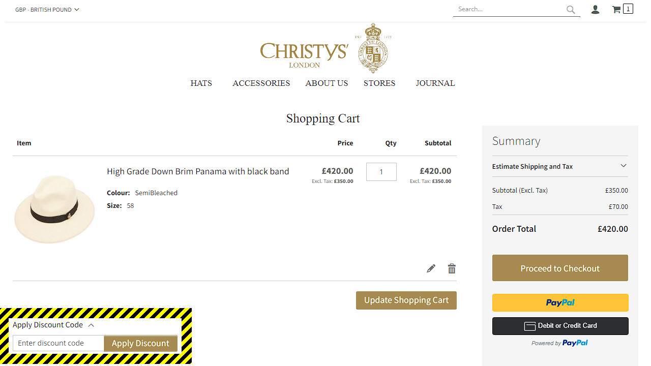 Christys' London Discount Code