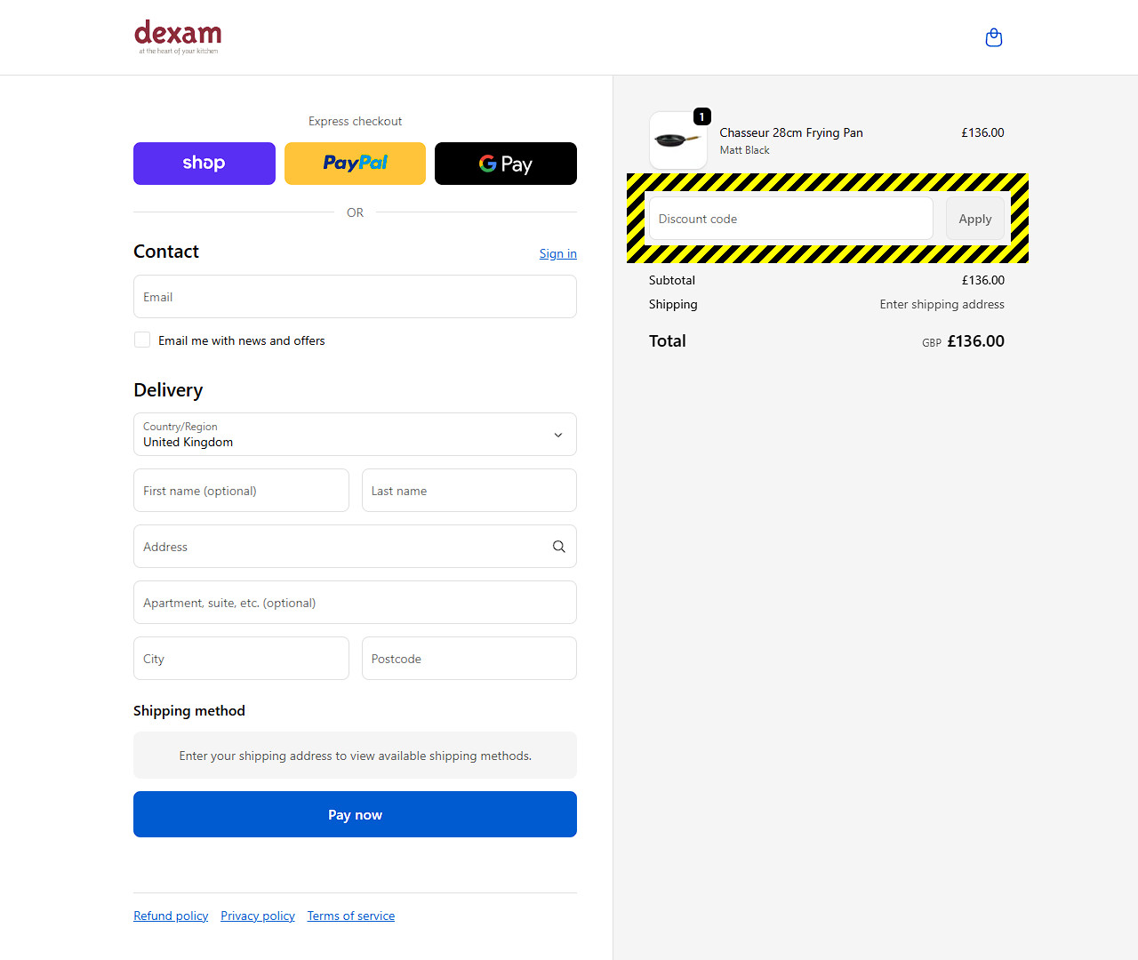 Dexam Discount Code