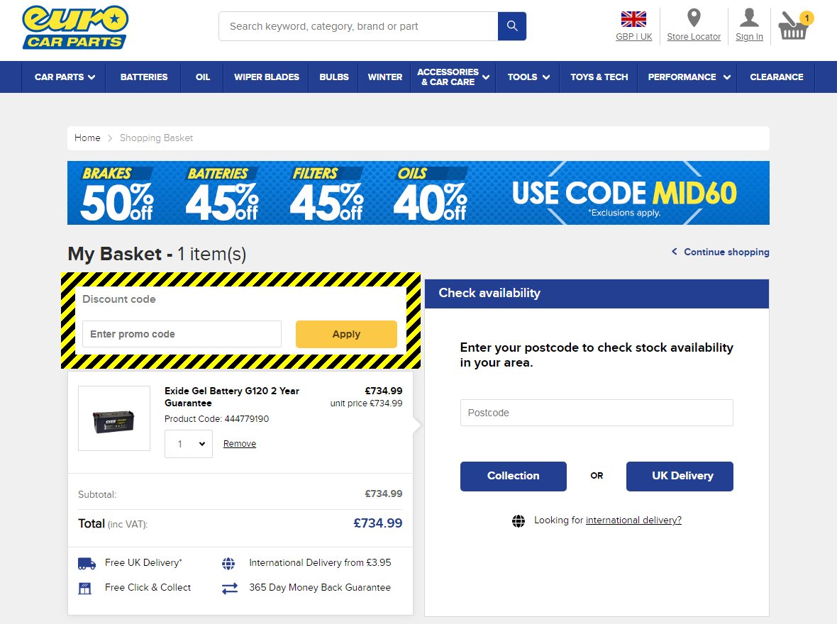 Euro Car Parts Discount Codes 60 Off In January 2024 Euro Car Parts Discount Codes 60 Off In January 2024