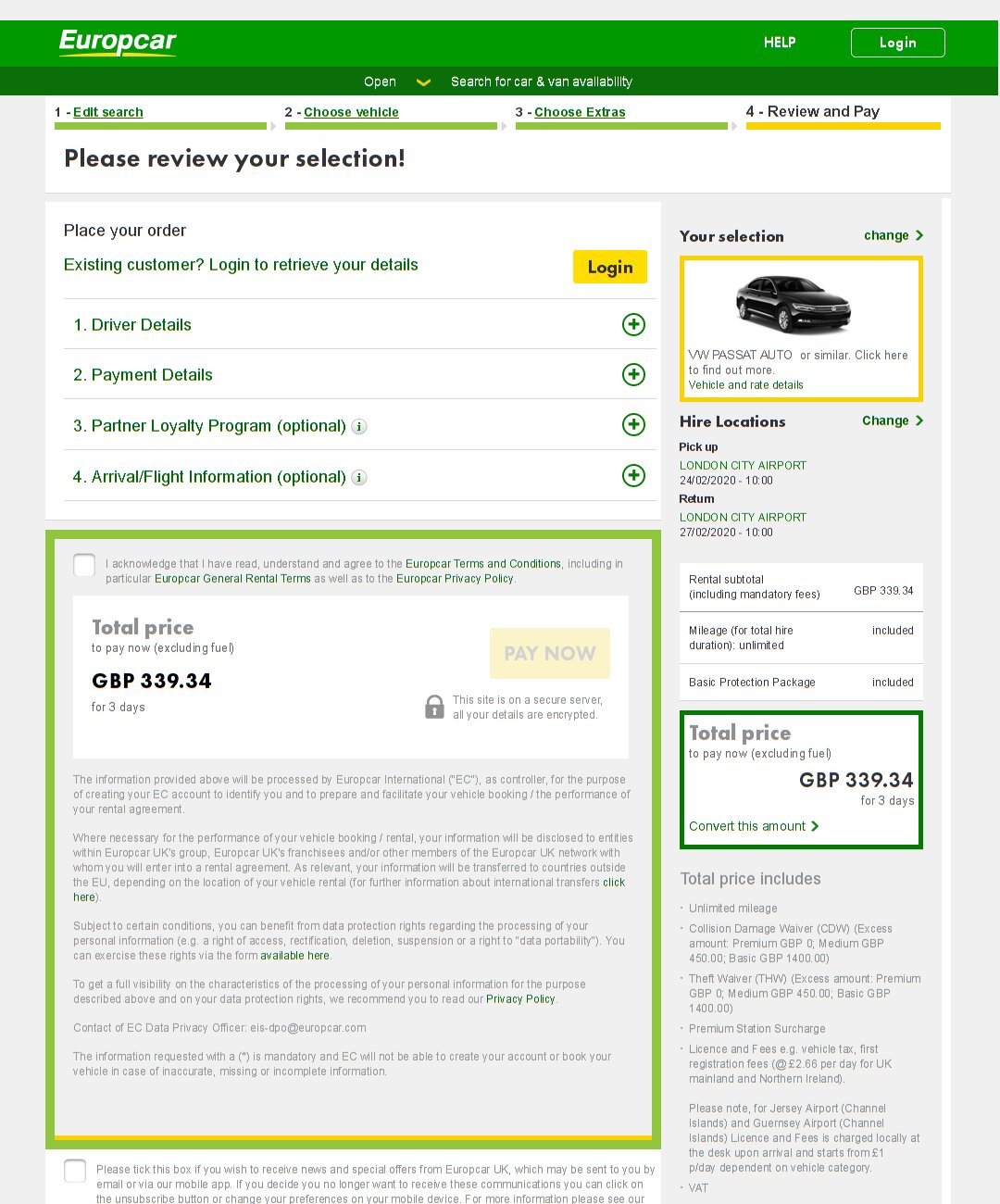 Europcar Discount Code