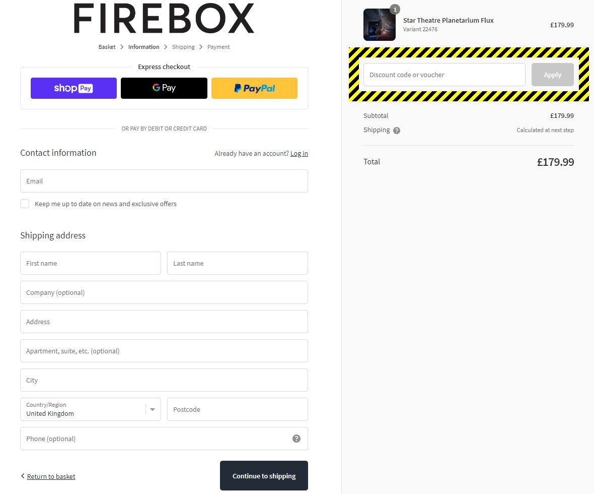 Firebox Discount Codes and Vouchers 70 Off in September 2024