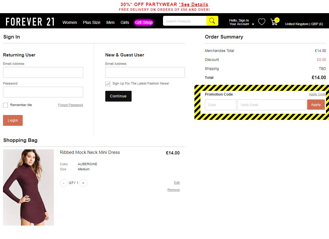 Forever 21 Voucher Codes and Discounts - May 2022
