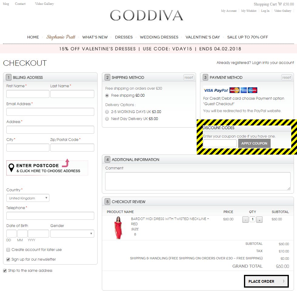 Goddiva Discount Code