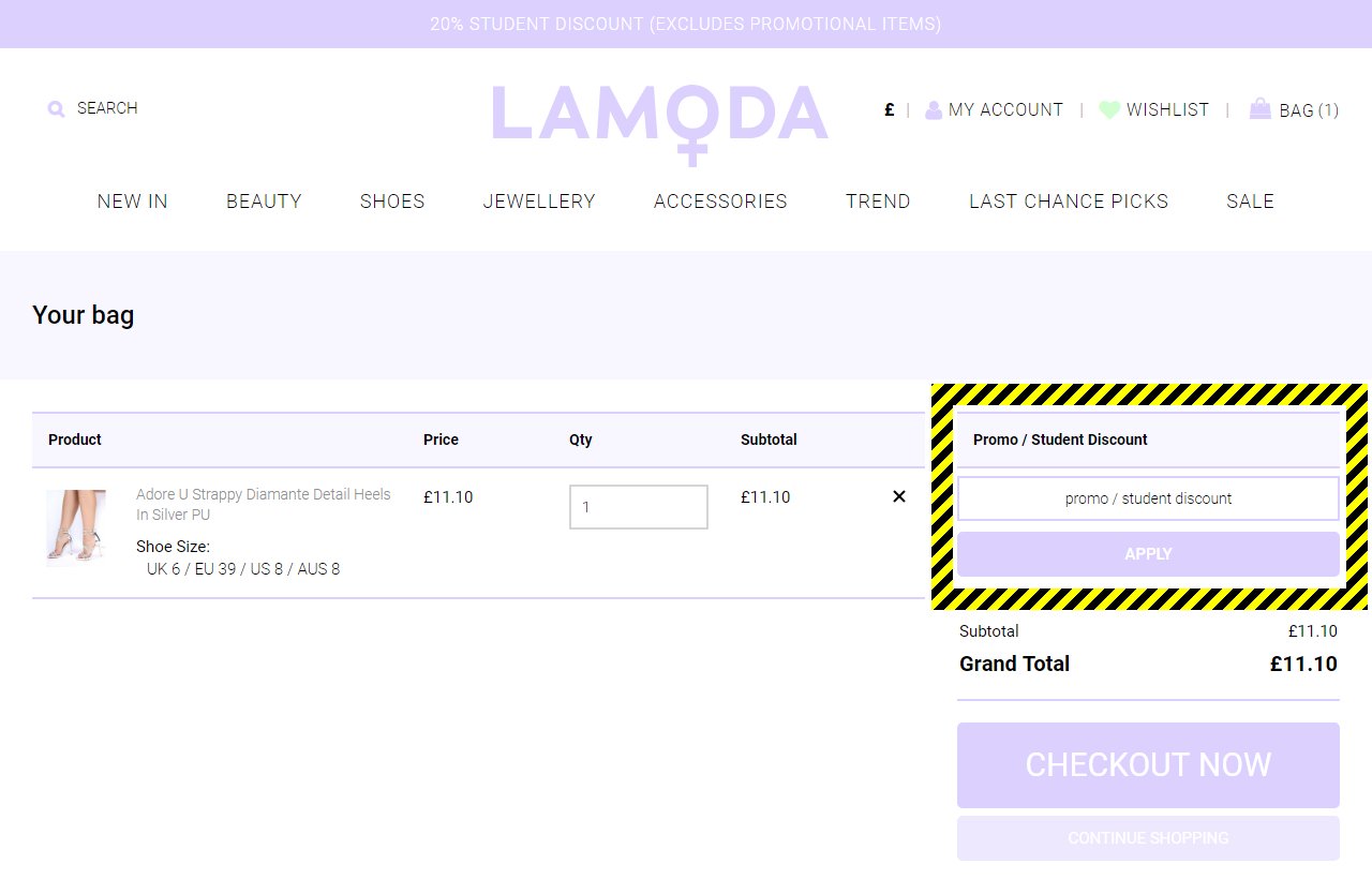Lamoda Discount Code