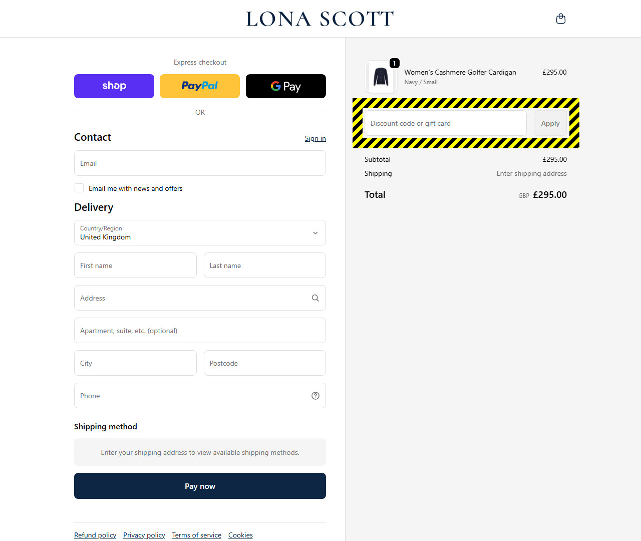Lona Scott Discount Code