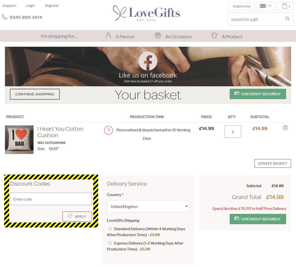 LoveGifts Discount Code