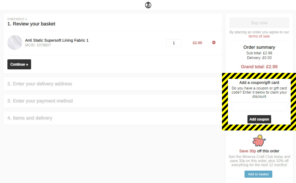 Minerva Crafts Discount Code Minerva Crafts Discount Code