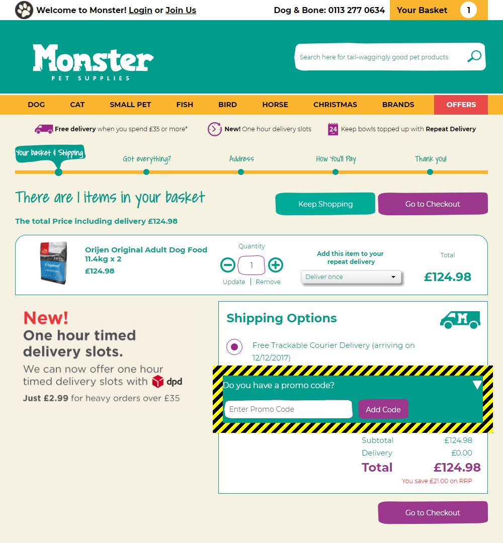 Monster Pet Supplies Discount Code