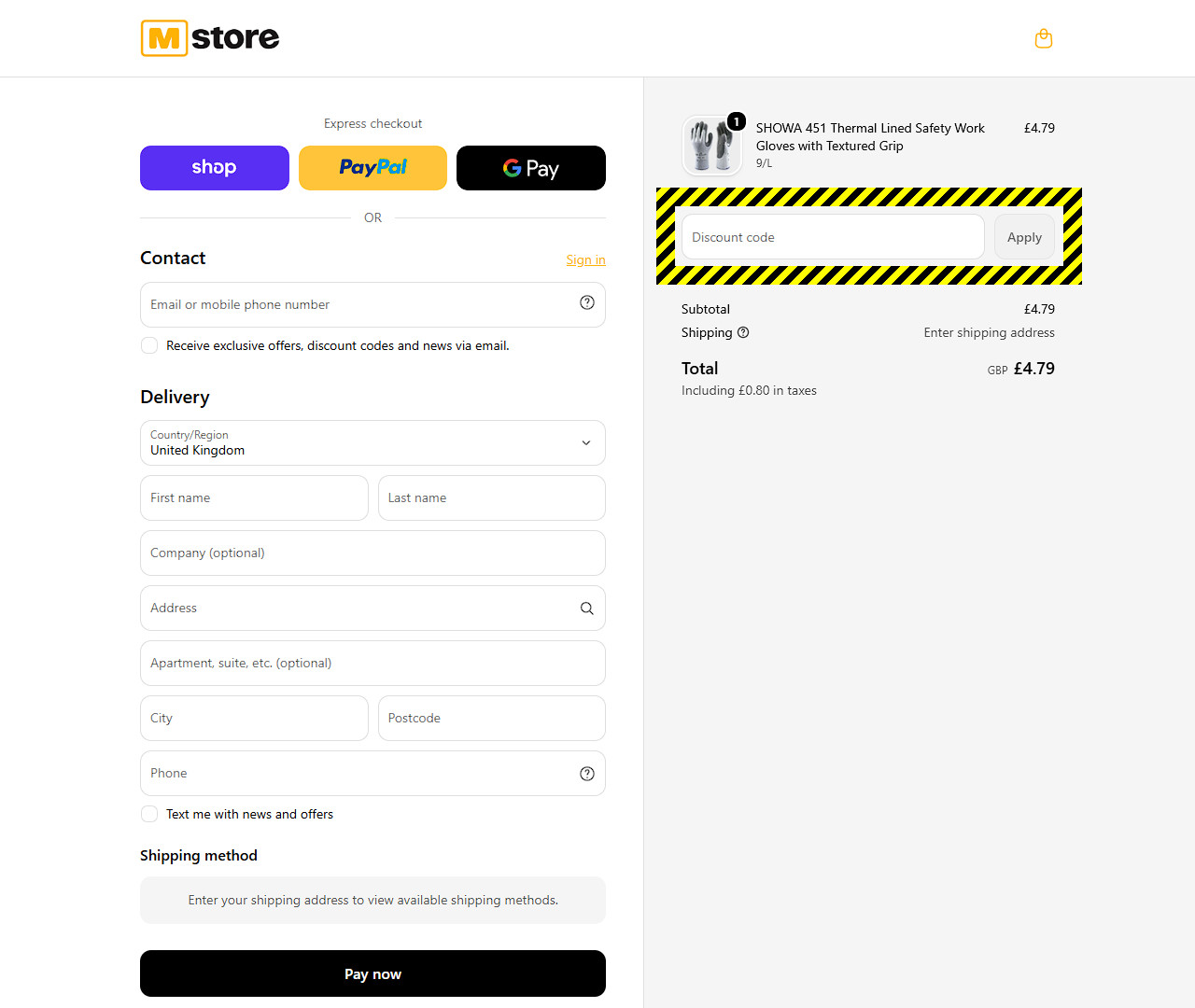 Mstore Discount Code