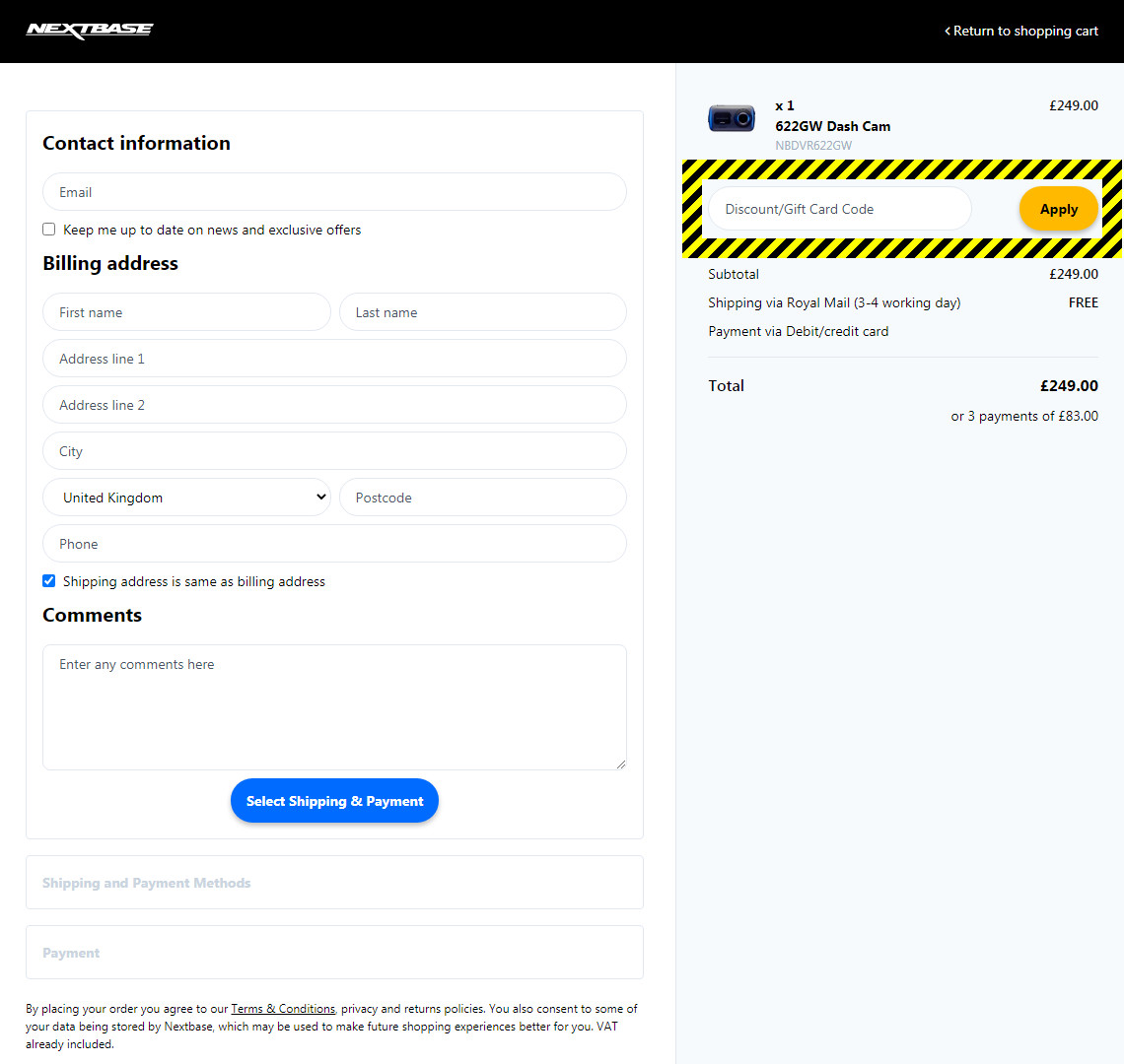 Nextbase Discount Code and Vouchers - October 2022