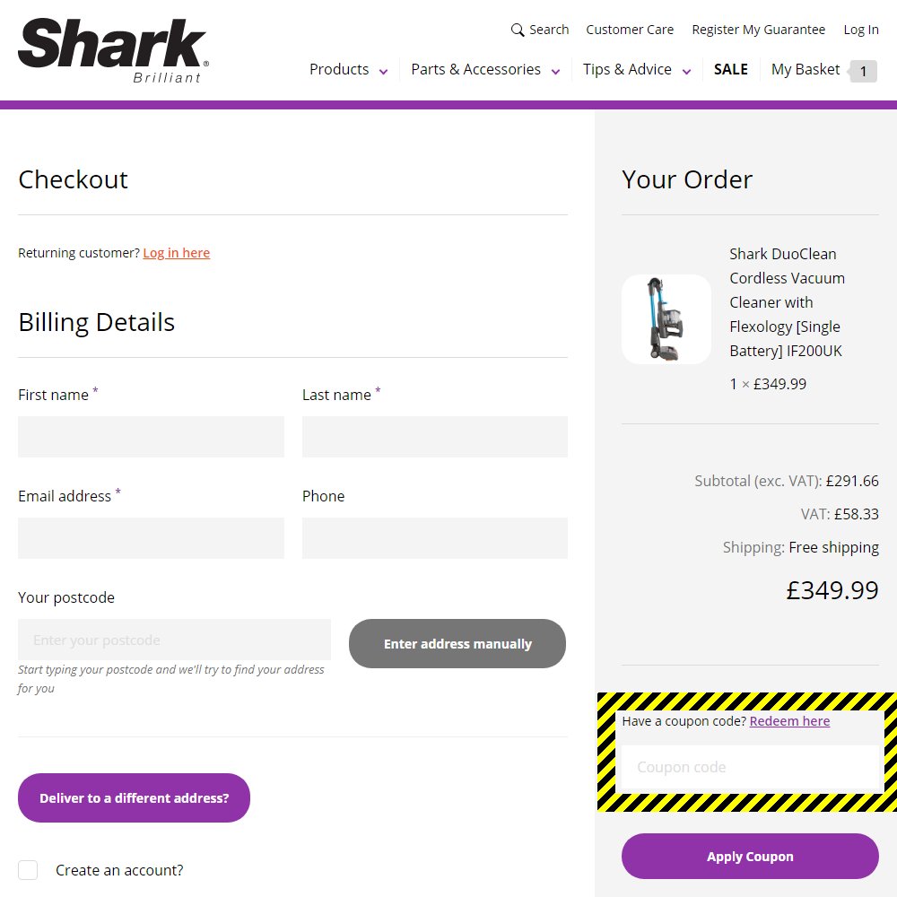 Shark Clean Discount Code