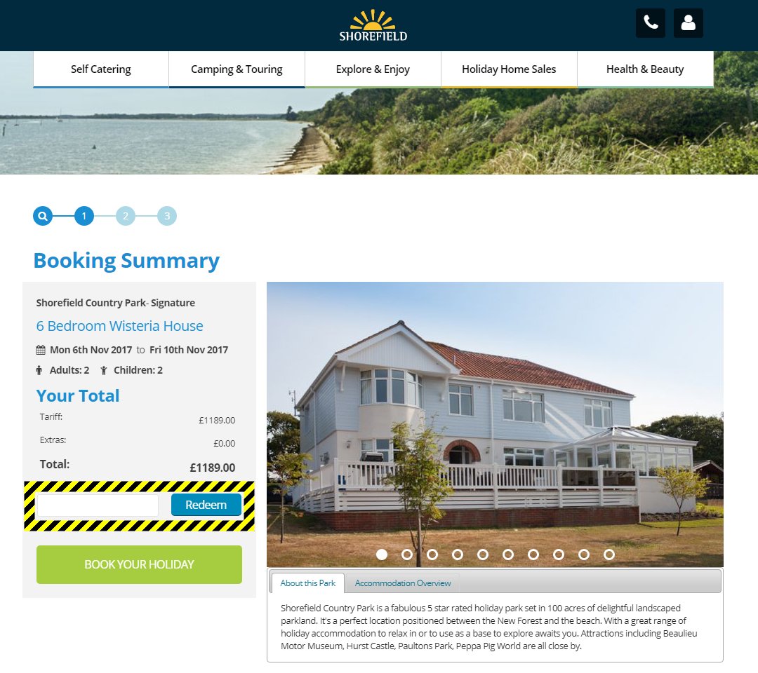 Shorefield Holidays Discount Code Shorefield Holidays Discount Code