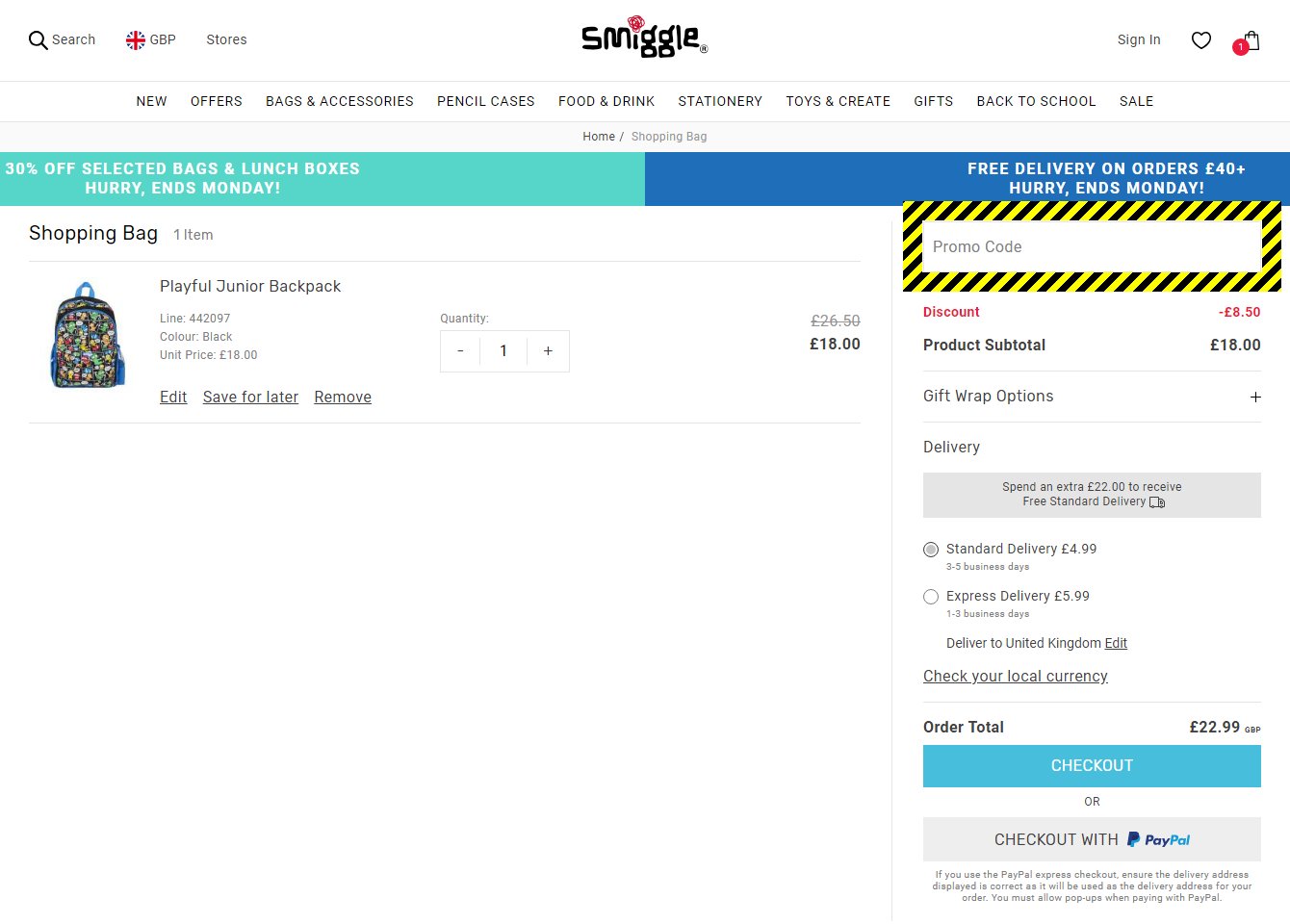 Smiggle Discount Code