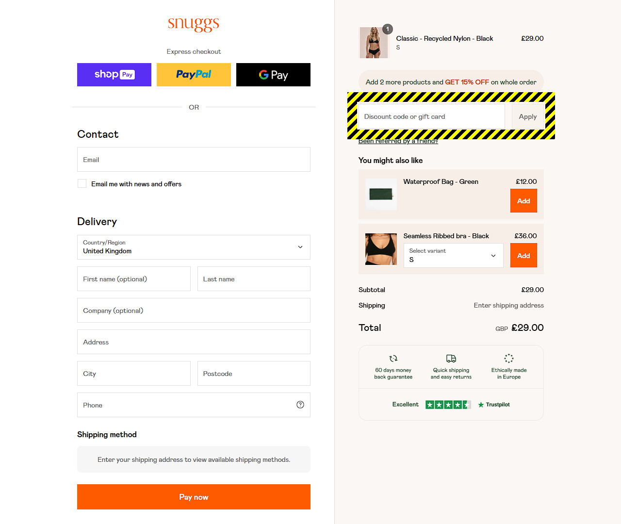Snuggs Discount Code