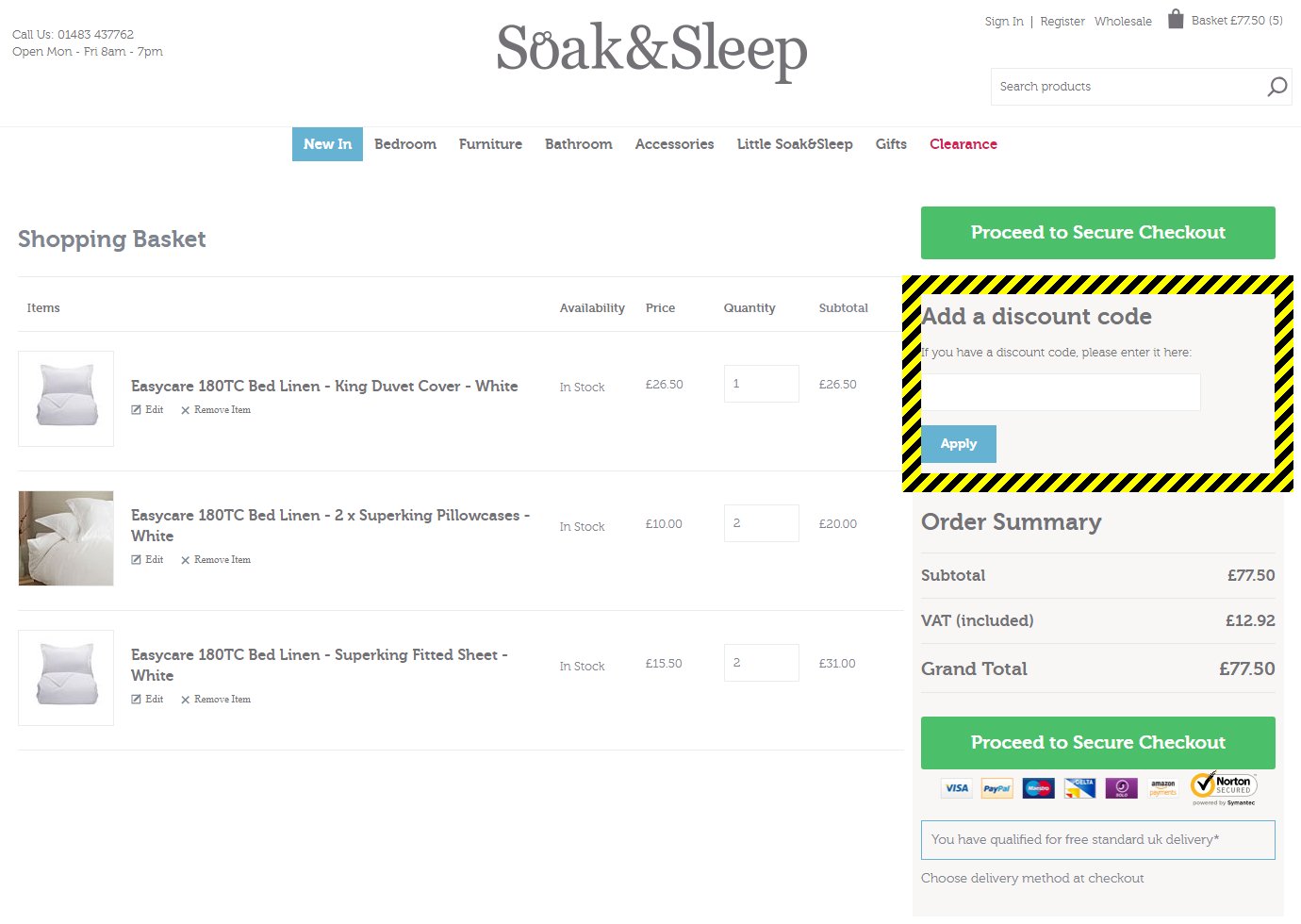 Soak & Sleep Discount Code