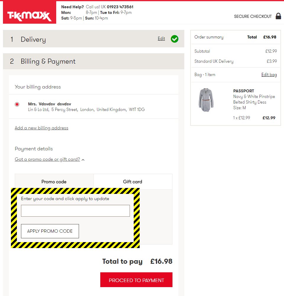 TK Maxx Discount Code