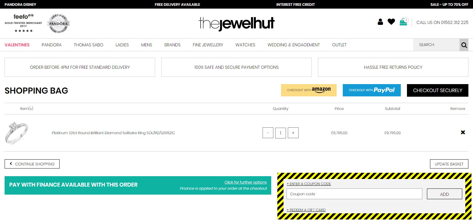 The Jewel Hut Discount Code