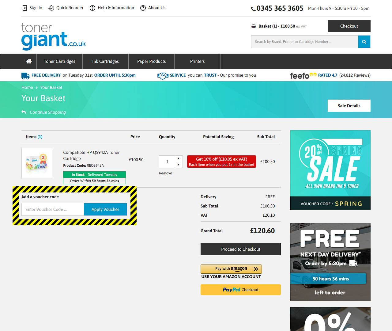 Toner Giant Discount Code