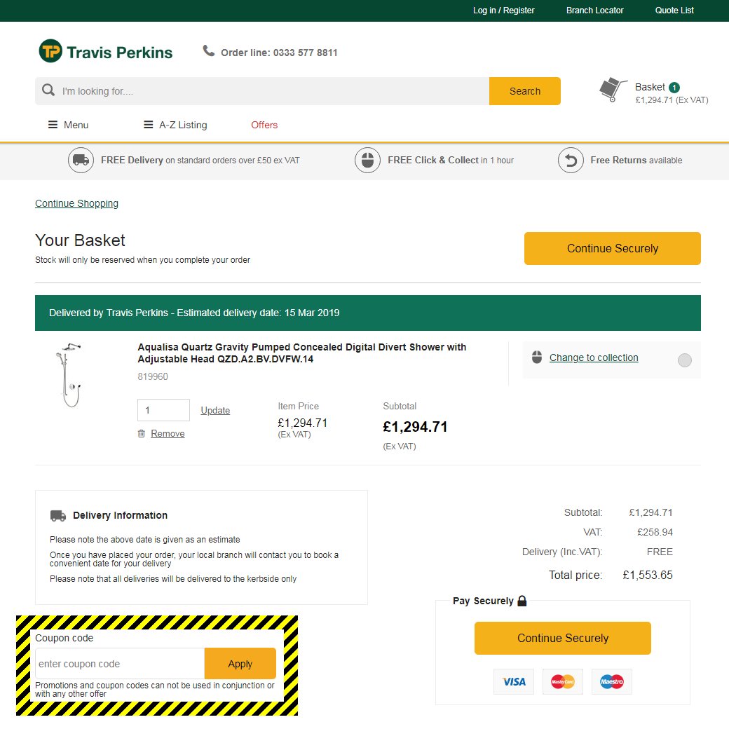 Travis Perkins Discount Code