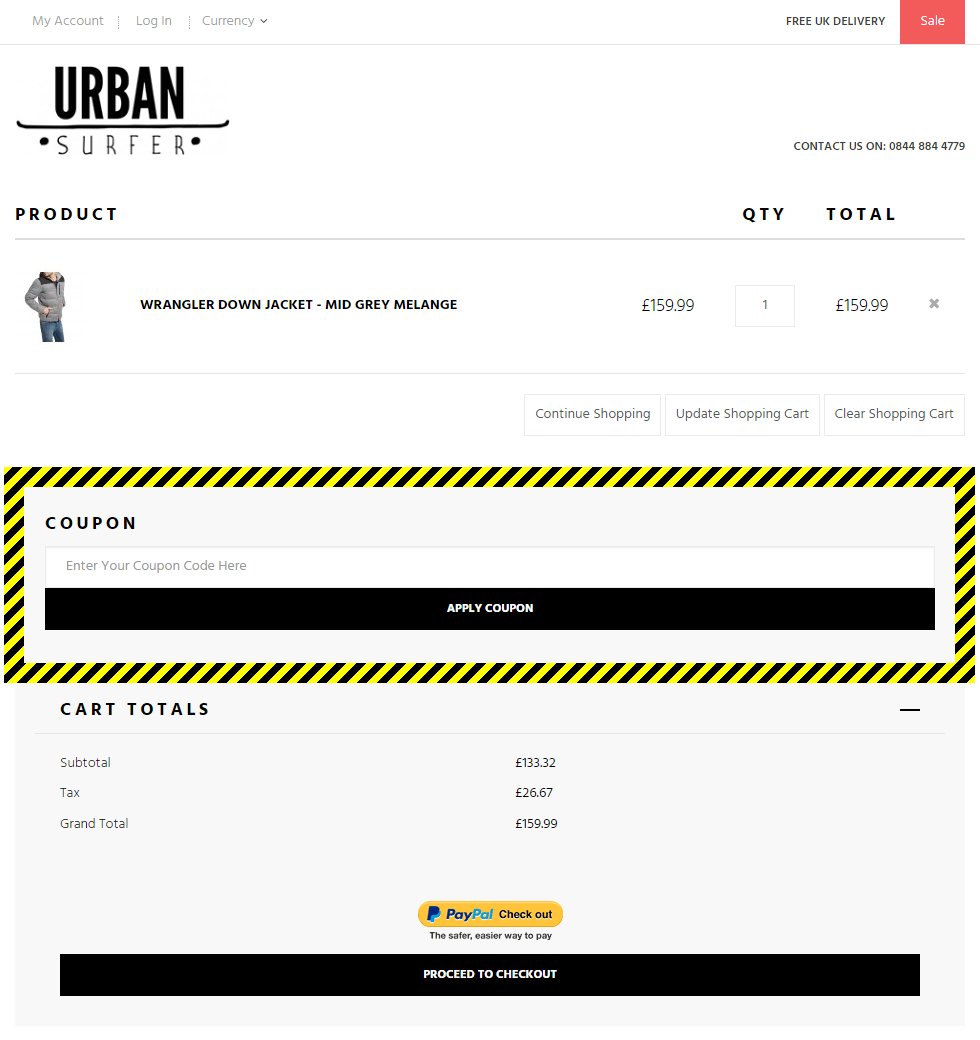 Urban Surfer Discount Code