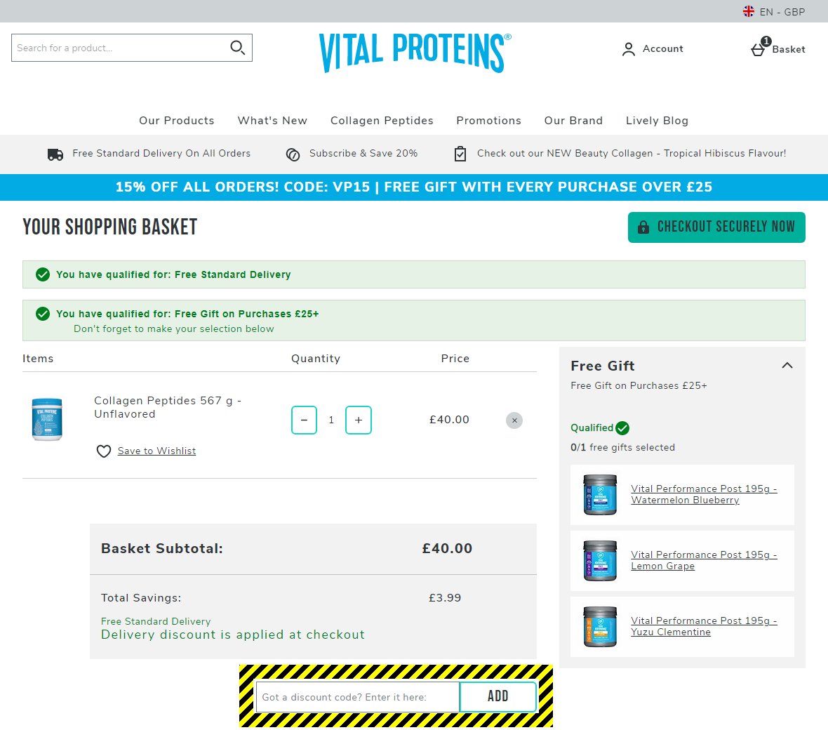Vital Proteins Discount Code