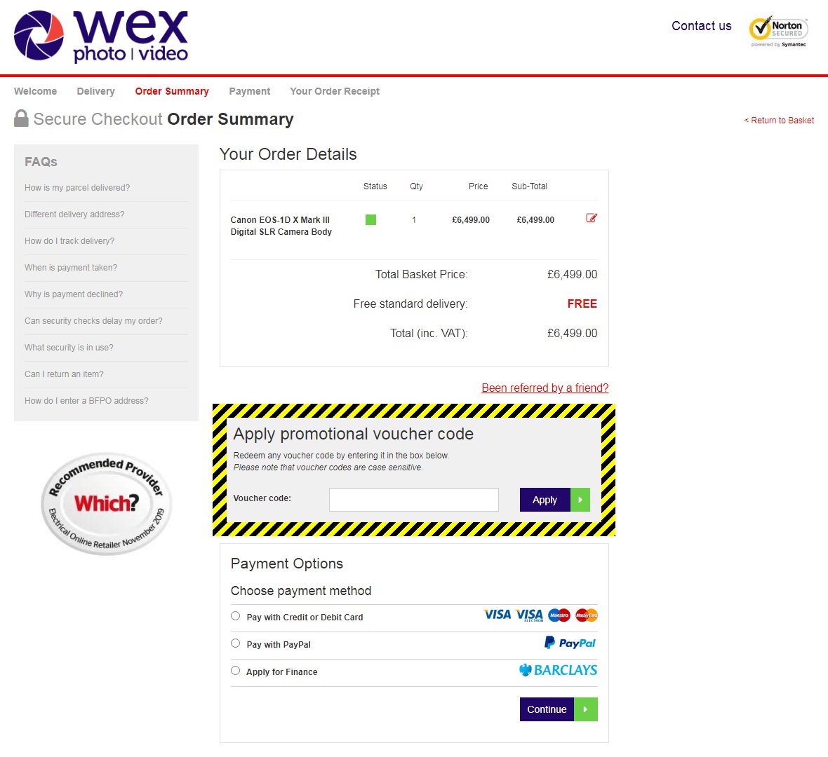 Wex Photo Video Discount Code