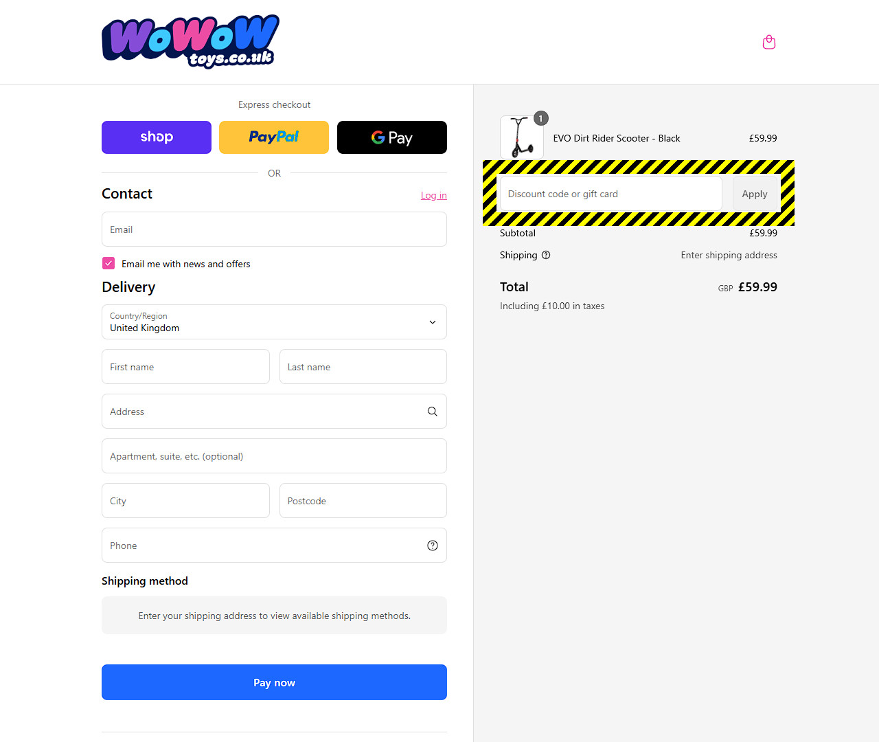 Wowow Toys Discount Code