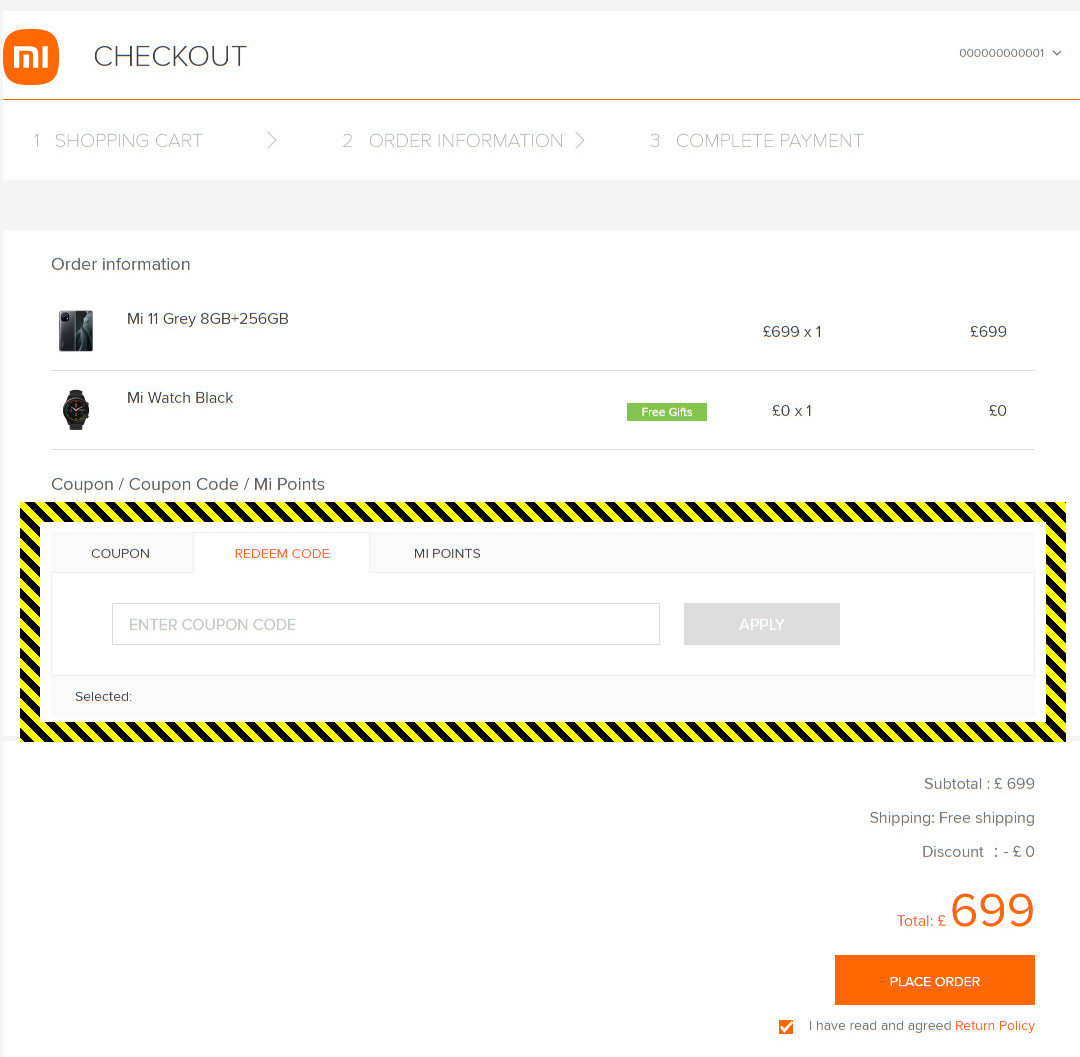 Xiaomi Discount Code