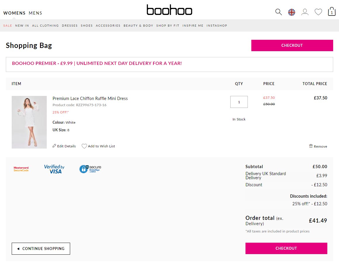 How to use a boohoo Discount Code